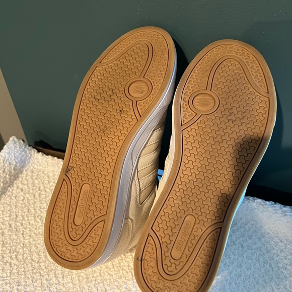 Adidas Hi Top Beige Canvas Sneakers EUC! - Picture 7 of 8